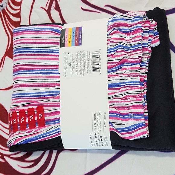 HUE's Cooling Capri PJ Set New **Stay Cool PJs** sz small** - Picture 2 of 5
